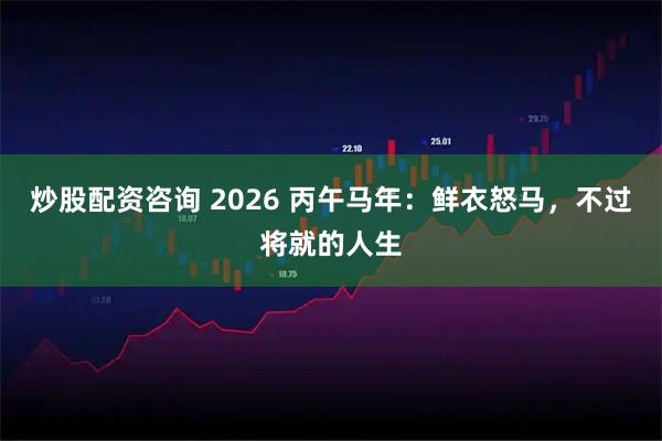 炒股配资咨询 2026 丙午马年：鲜衣怒马，不过将就的人生